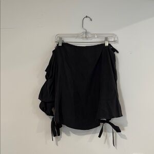 Club Monaco Black Off the Shoulder Top